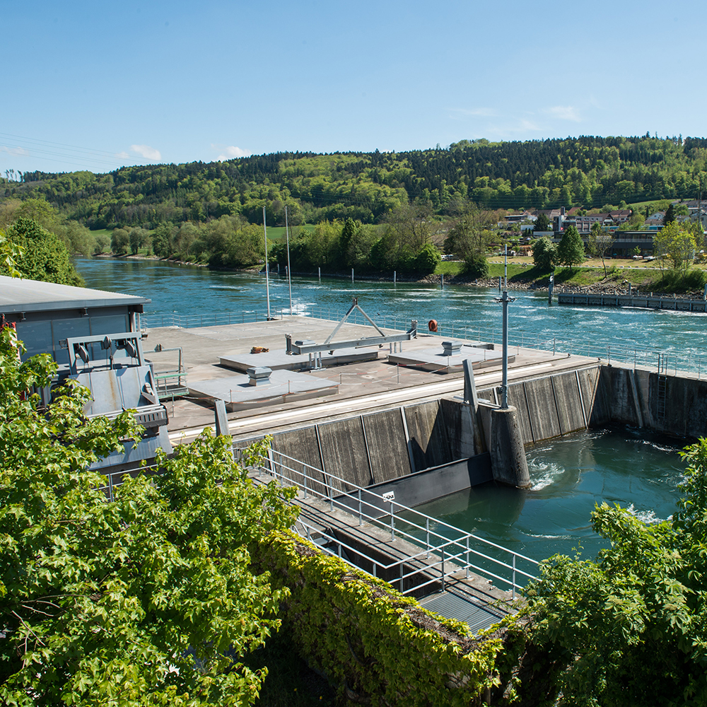 Wasserkraftwerk Brügg