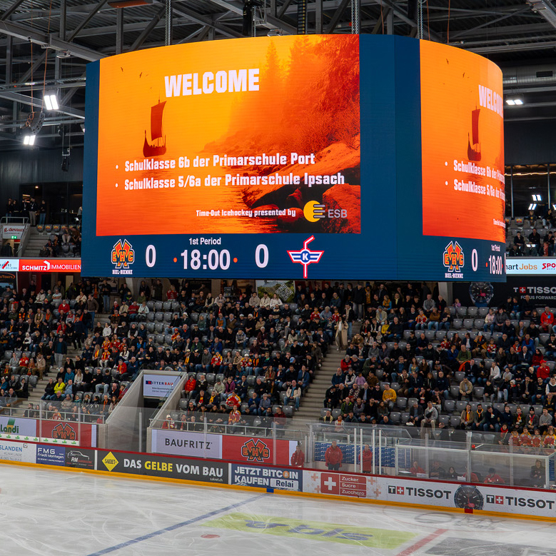 EHCB Klassenbesuch im Stadion